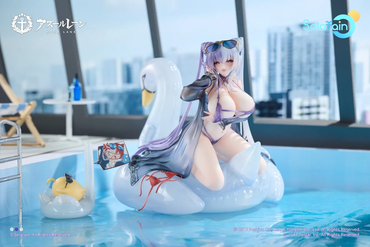 Figurine Ying Swei Ver. Blue Waves, Limpid Summer d'Azur Lane par Solarain